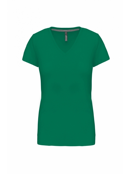 t-shirt-donna-manica-corta-scollo-a-v-kelly green.jpg